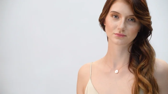 Mother of Pearl & Diamond City Pendant by Leysen