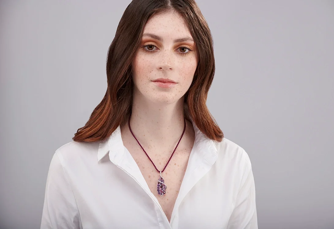 Purple Galaxy Pendant
