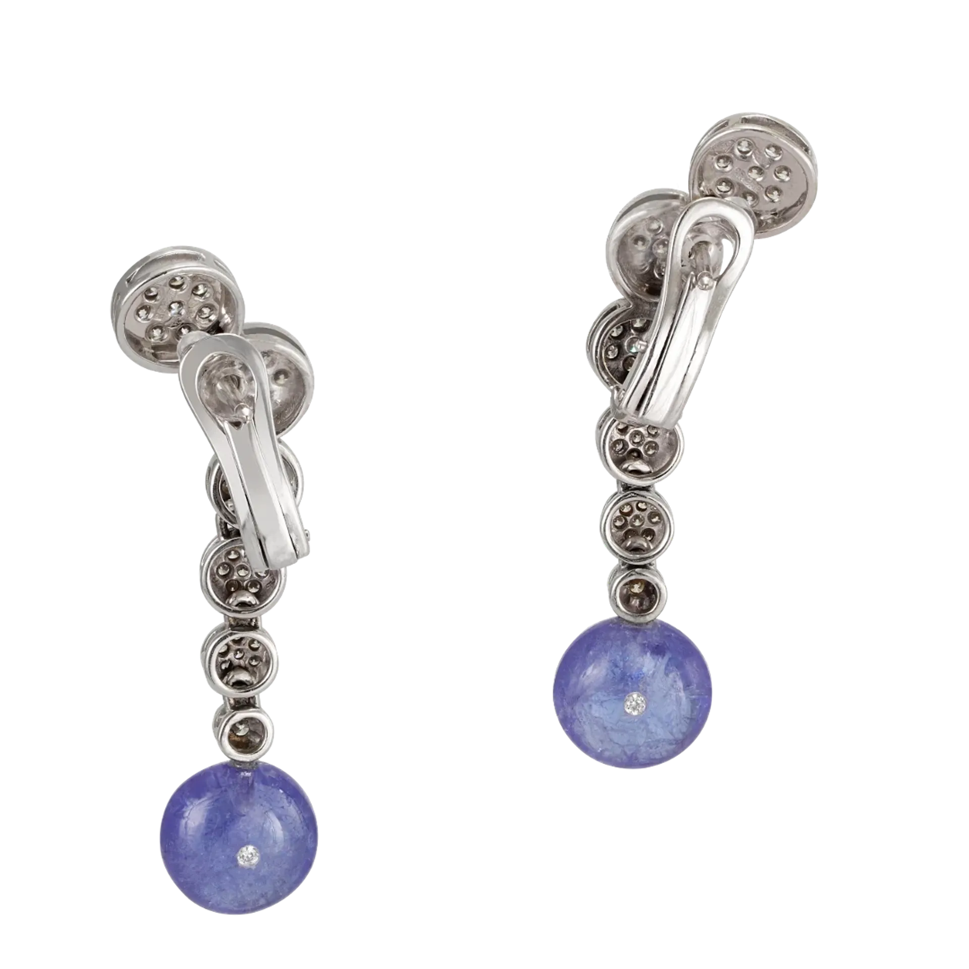 Back of Cascade Earrings by Patrice Fabre