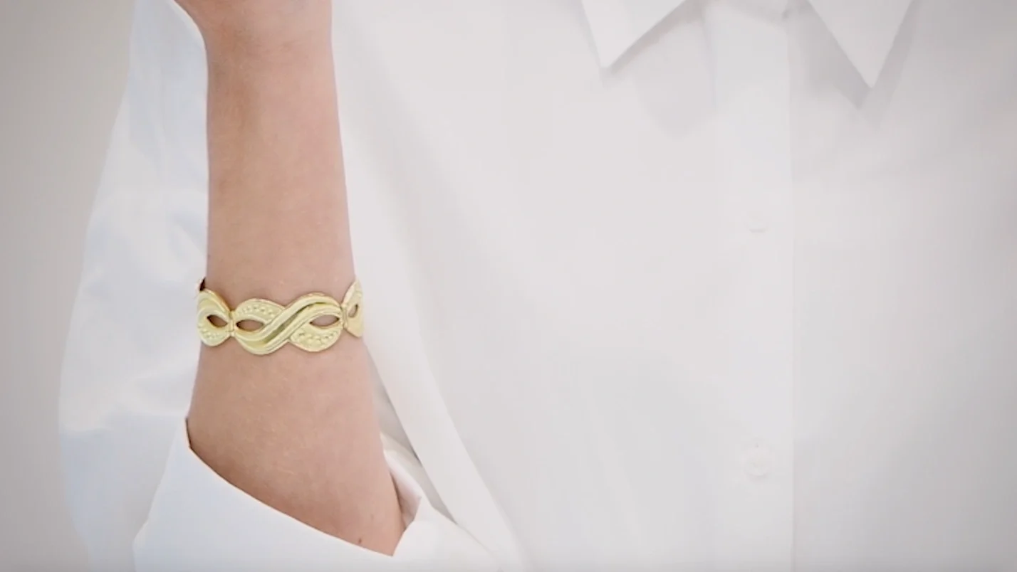 Wave Bracelet by Hélène Courtaigne Delalande
