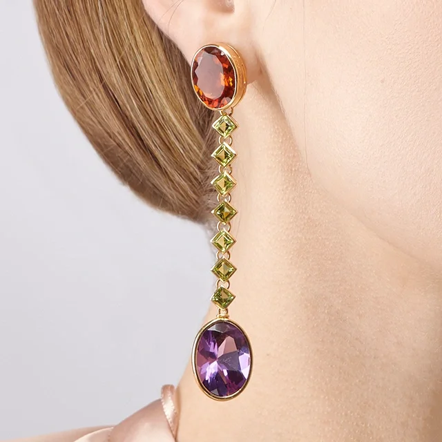 Close up of Flagrant Delhi Earrings